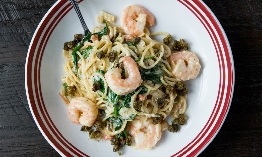 LemonGarliicShrimpSpaghetti